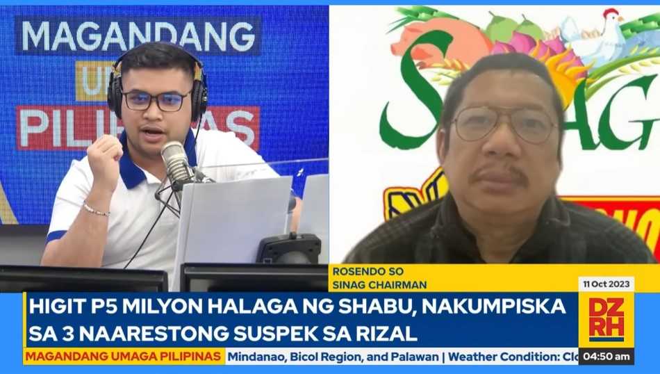 Pork supply enough until Q4 2023 - SINAG
