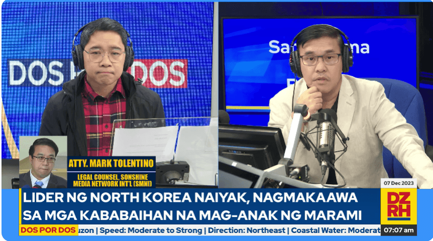 SMNI hosts on hunger strike in protest against 'illegal' House detention - legal counsel