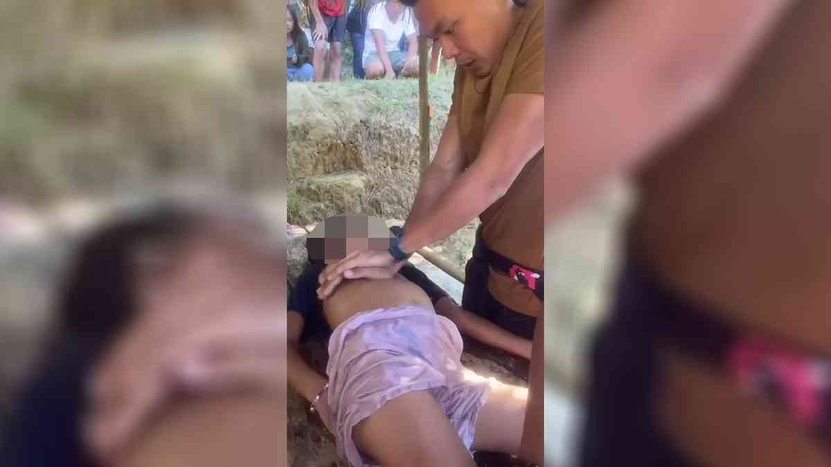 Soldiers provide immediate aid to 10-year-old girl rescued from drowning in San Miguel, Bulacan