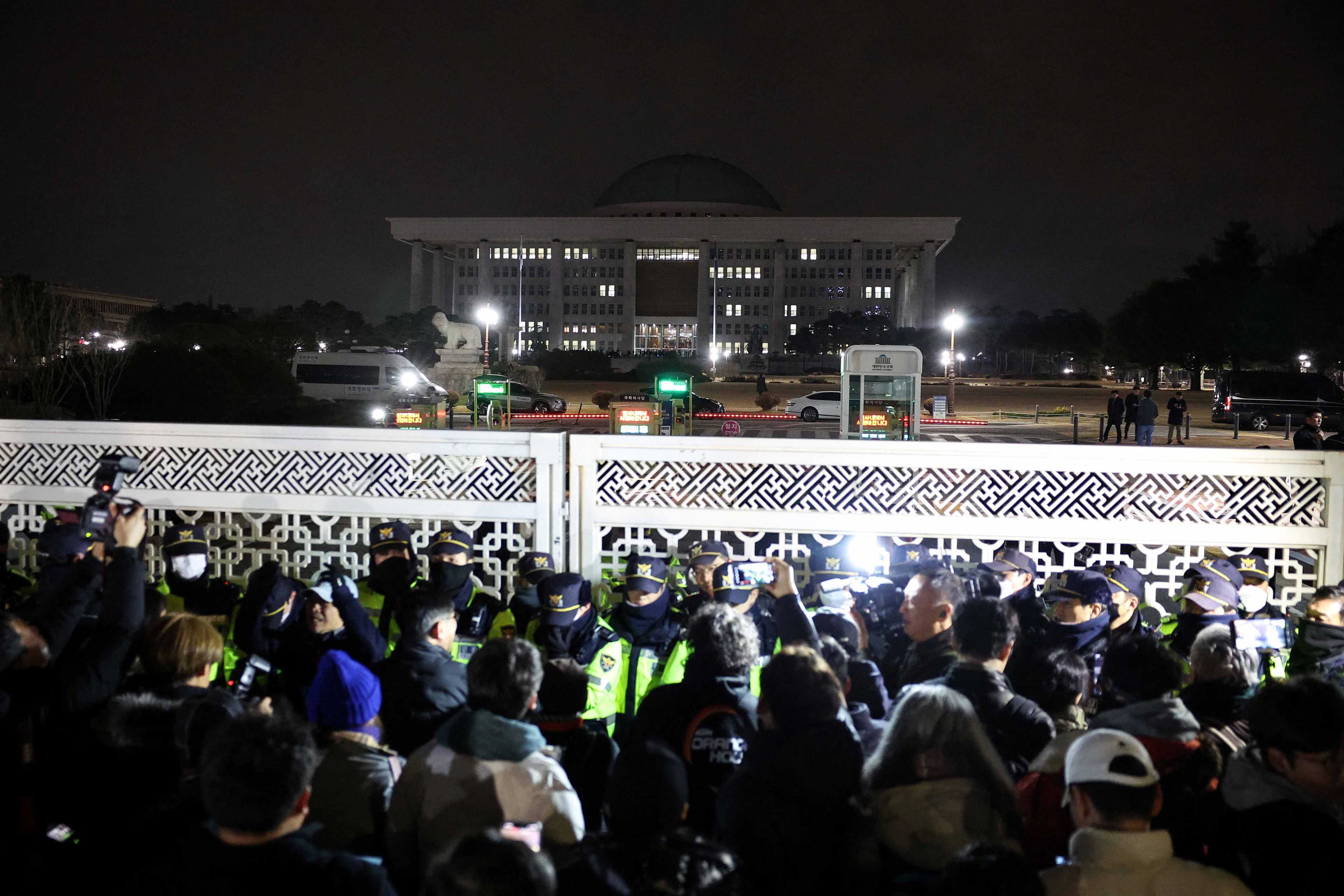 South Korea parliament rejects president's martial law declaration
