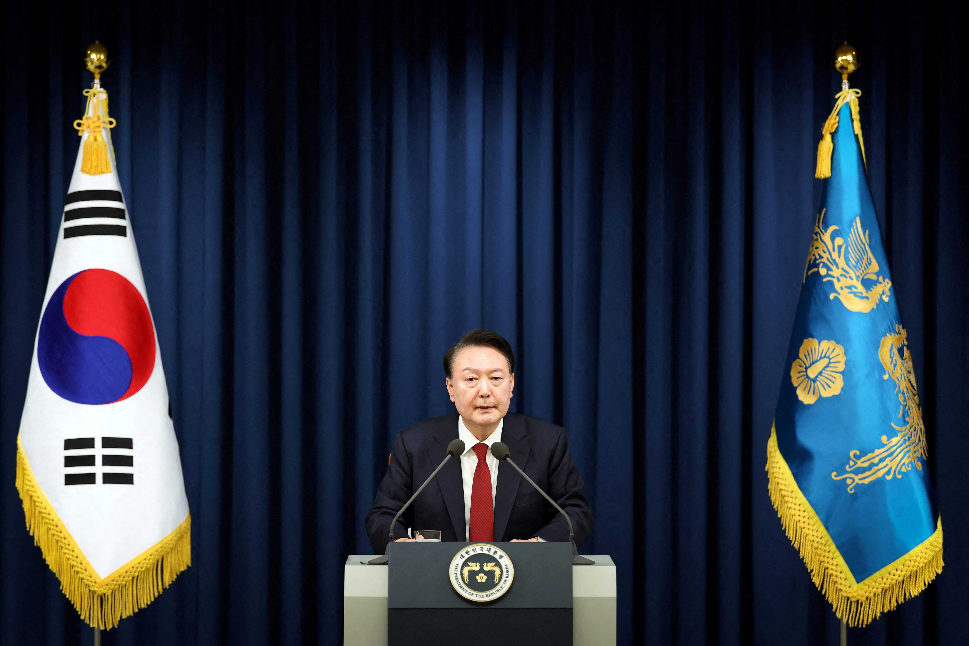 South Korea President Yoon declares martial law, slams domestic opponents