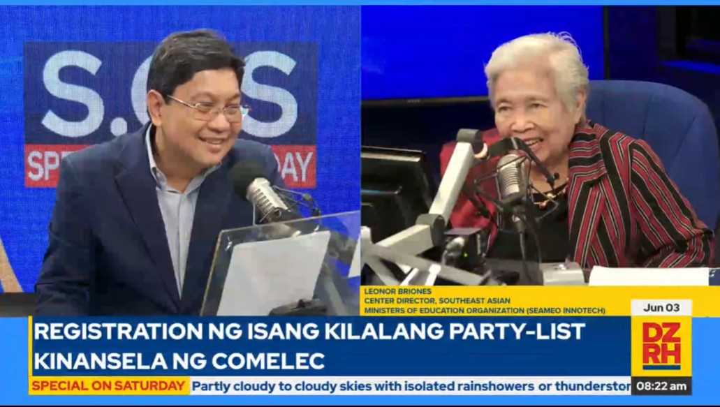 Special on Saturday: Briones tackles SEAMEO Innotech’s contributions to the Philippine education system