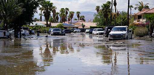 Storm Hilary moves north after drenching Southern California, Southwest