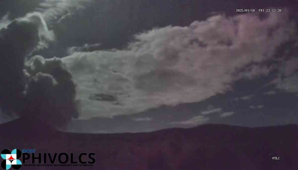 Taal Volcano erupts, spews 900-meter plume