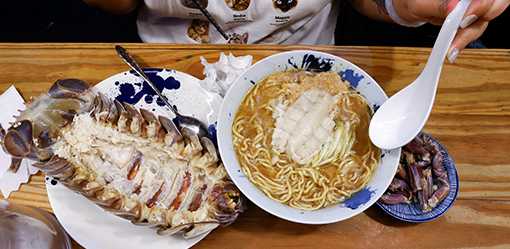 Taipei restaurant dishes up giant isopod noodles for adventurous patrons