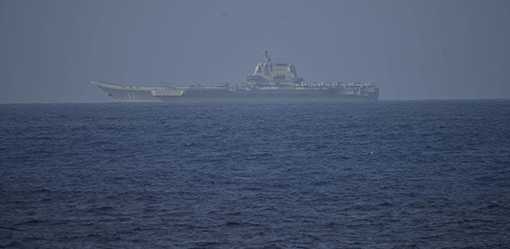 Taiwan again reports Chinese carrier group in Taiwan Strait as election looms