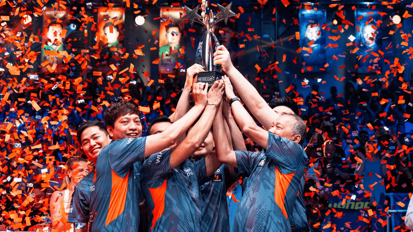 Team Asia triumphs over Europe to win first Reyes Cup