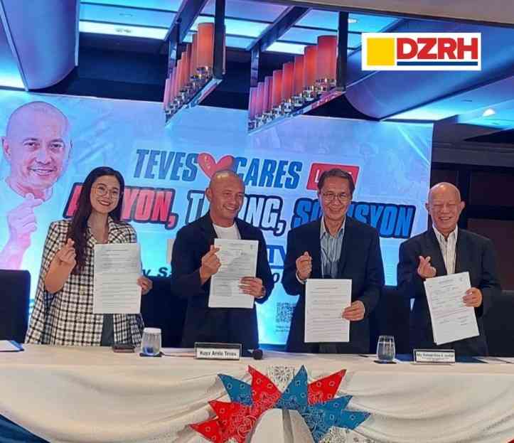 MBC, Teves Cares ink deal, to launch new radio program in DZRH