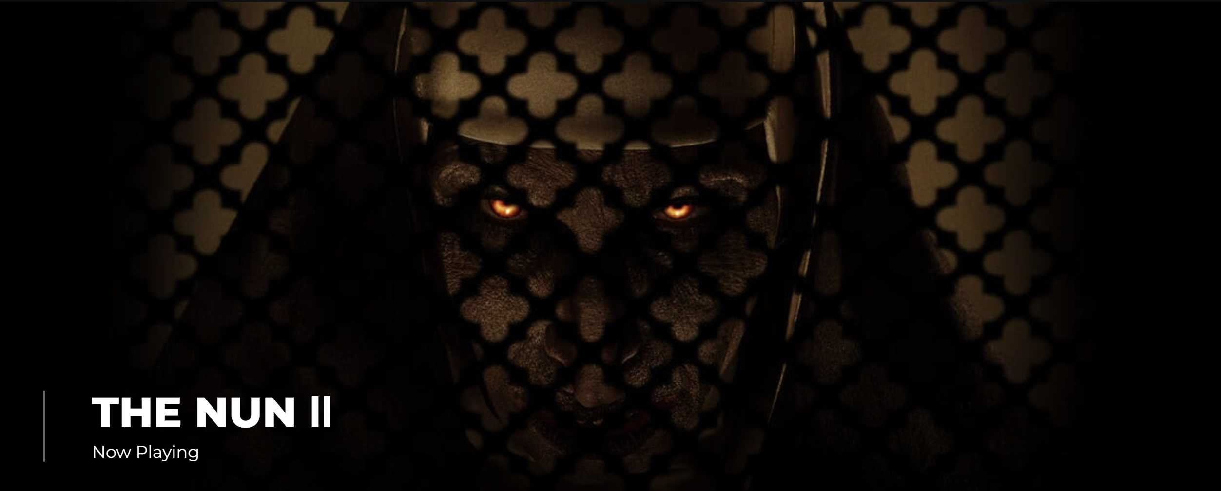 The Nun II "midnight screaming" at Fisher Mall