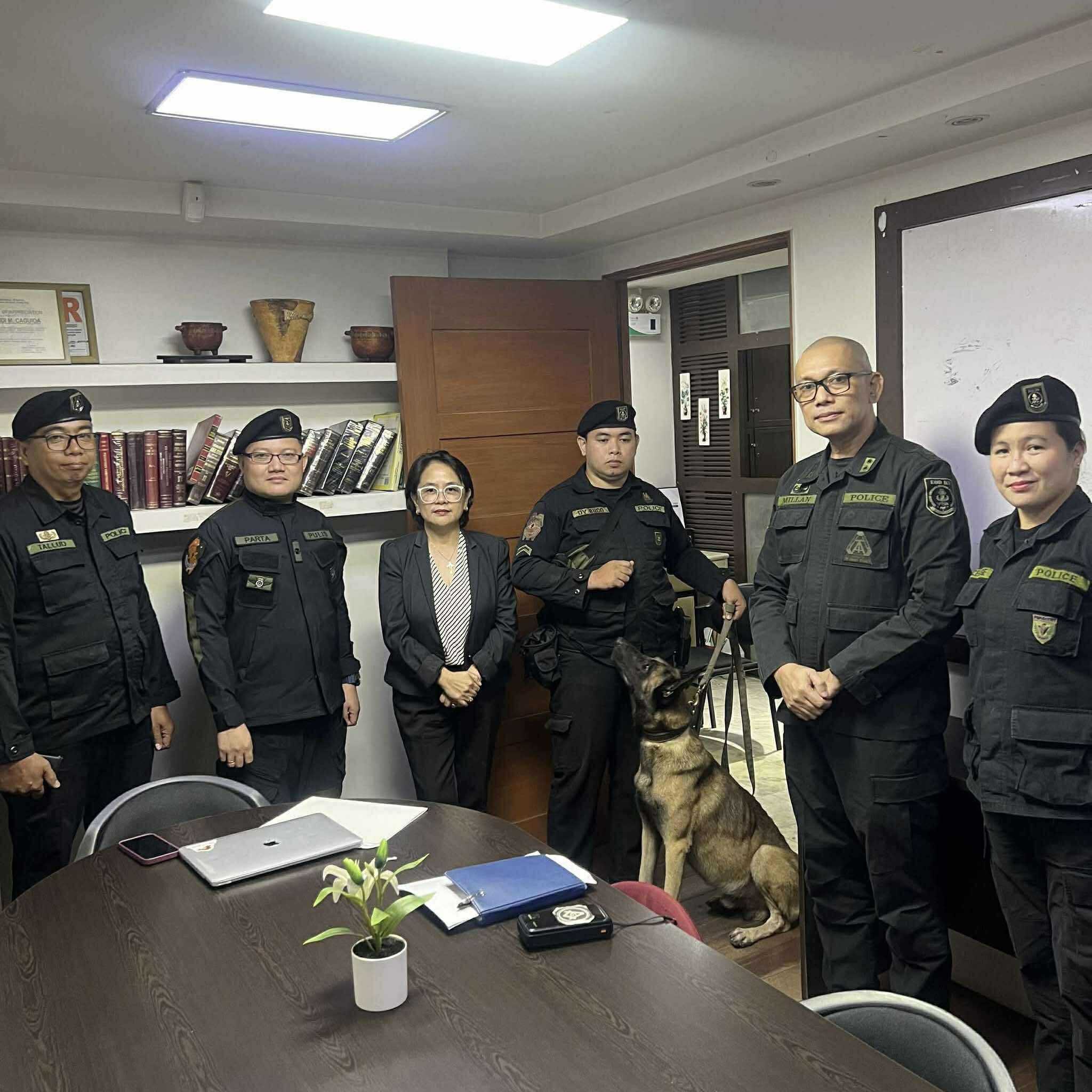 Thin K9 police dog in transition phase as support pours for rehab