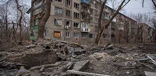 Three killed in Russian strike on east Ukraine city