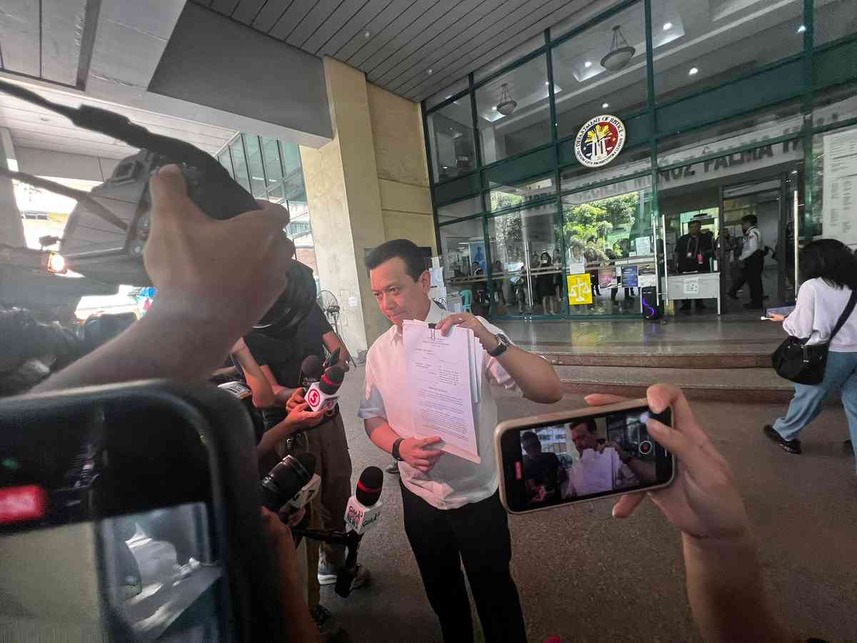 Trillanes files libel charges vs. Harry Roque, SMNI hosts, others