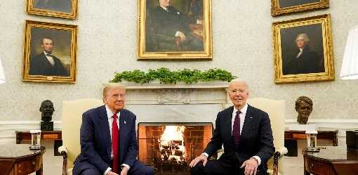 Trump, Biden discuss Ukraine and Middle East in 'cordial' White House meeting