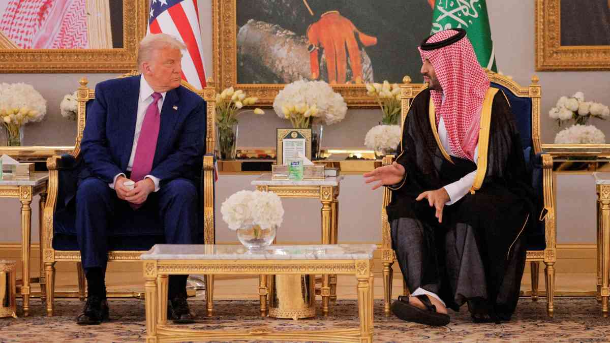 Trump says US to lift Syria sanctions, secures $600 billion Saudi deal