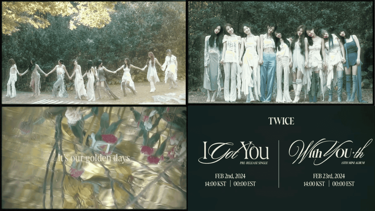 TWICE to release 13th mini album "With YOU-th" in February