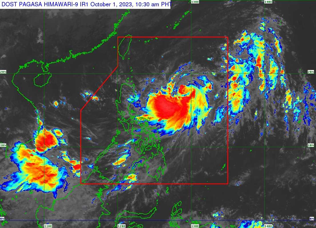 Jenny intensifies into severe tropical storm