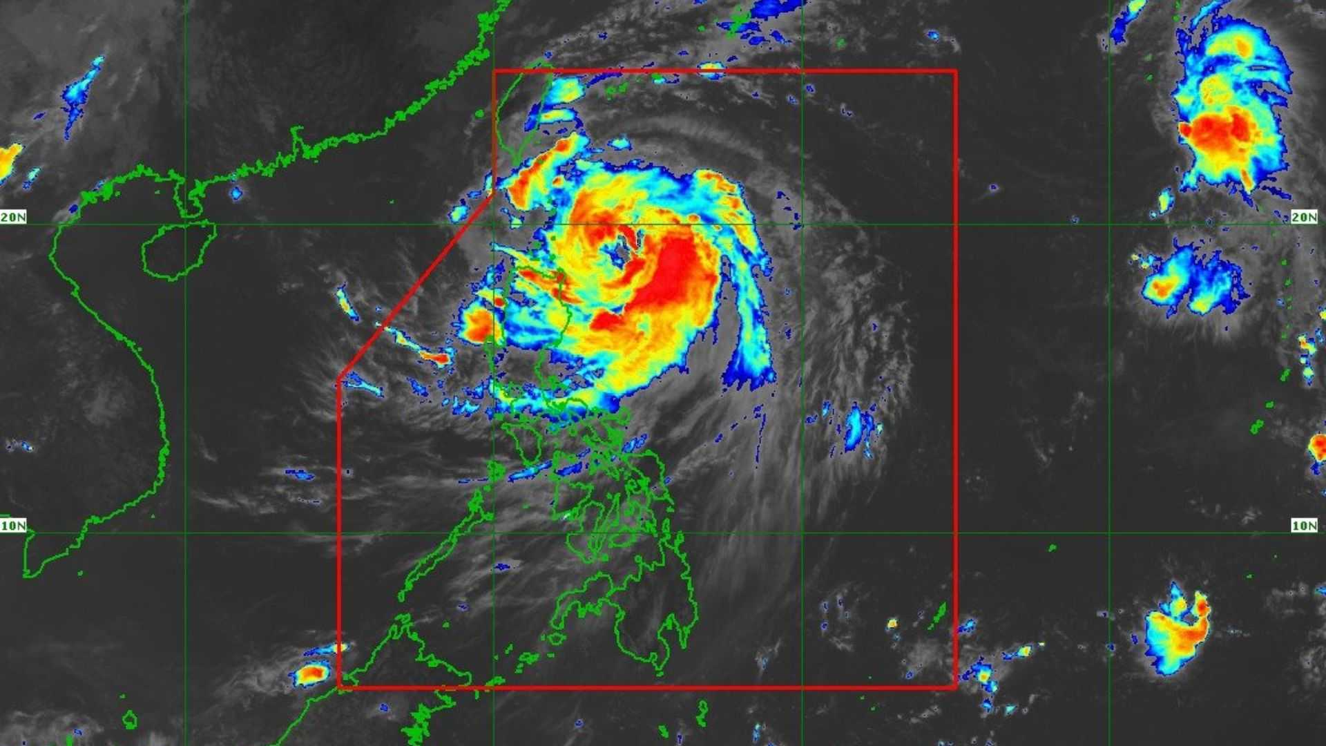 ‘Julian’ intensifies into a typhoon; Signal No. 3 still in effect for parts of Babuyan Islands