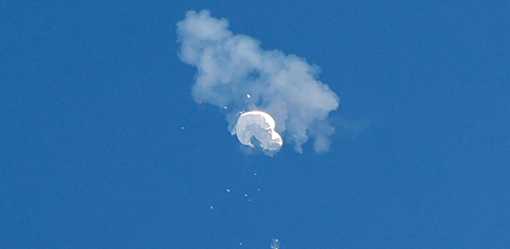 U.S. fighter jet shoots down suspected Chinese spy balloon with missile