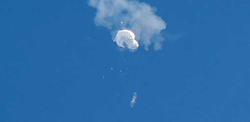 U.S. military says it is searching for remnants of Chinese spy balloon