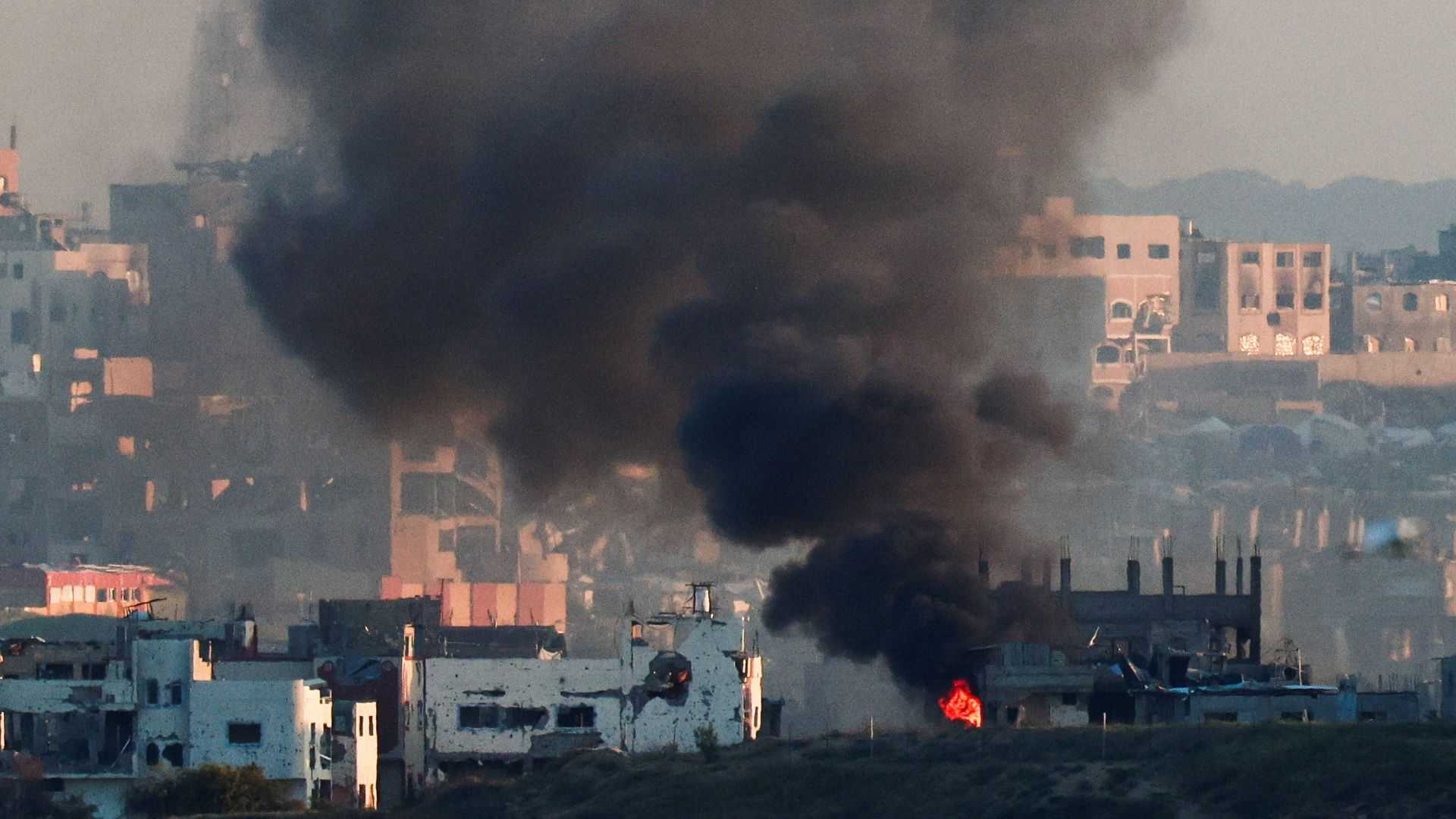 U.N. reducing international staff numbers in Gaza after Israeli strikes