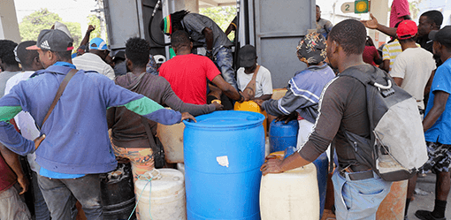 UN warns Haiti's capital blockaded, no aid for malnourished children