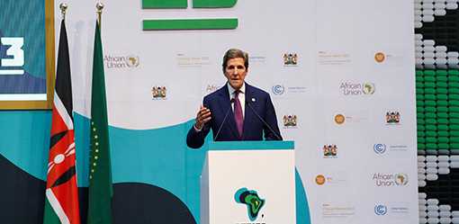 US climate envoy Kerry meets China's VP, urges China to 'raise ambition'