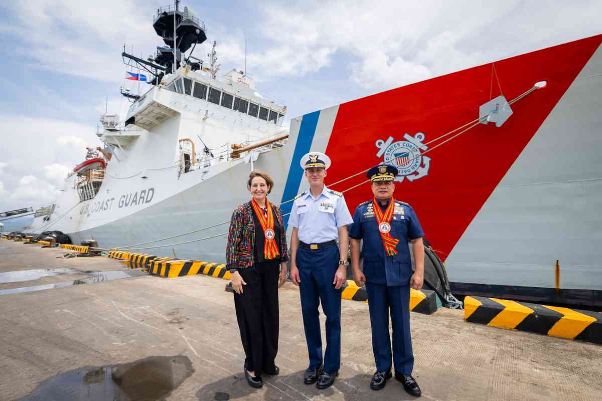 U.S. Coast Guard Cutter Stratton conducts port visit in Palawan; poise to conduct at-sea exercise with the PCG