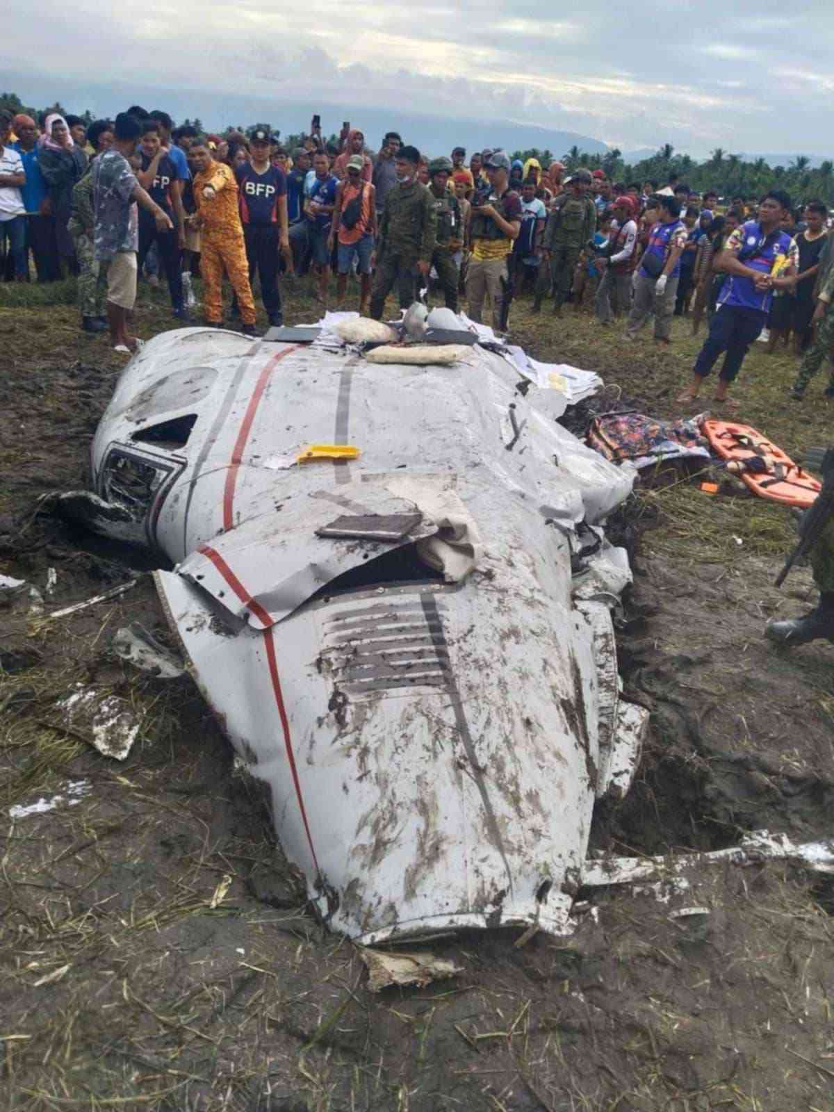 US military contracted aircraft crashes in Maguindanao del Sur, killing 4 passengers