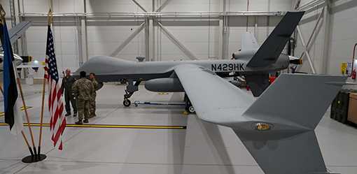 US says Russian jet caused spy drone crash over Black Sea, Moscow denies collision