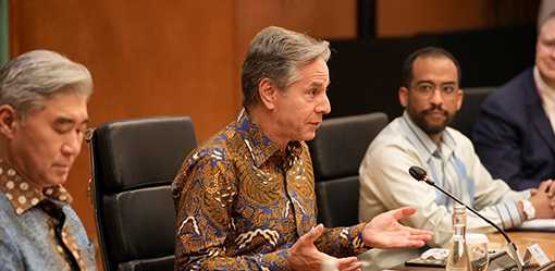 US Secretary of State Blinken urges stability in Indo-Pacific