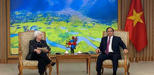 US Treasury's Yellen sees Vietnam as key partner in 'friendshoring' supply chains