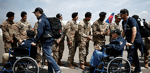 US veterans get heroes' welcome in France ahead of D-Day anniversary