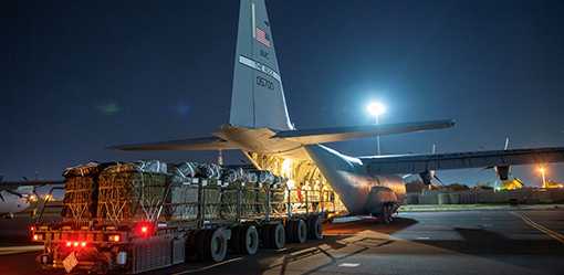 US wants 'as many channels as possible' to deliver aid to Gaza