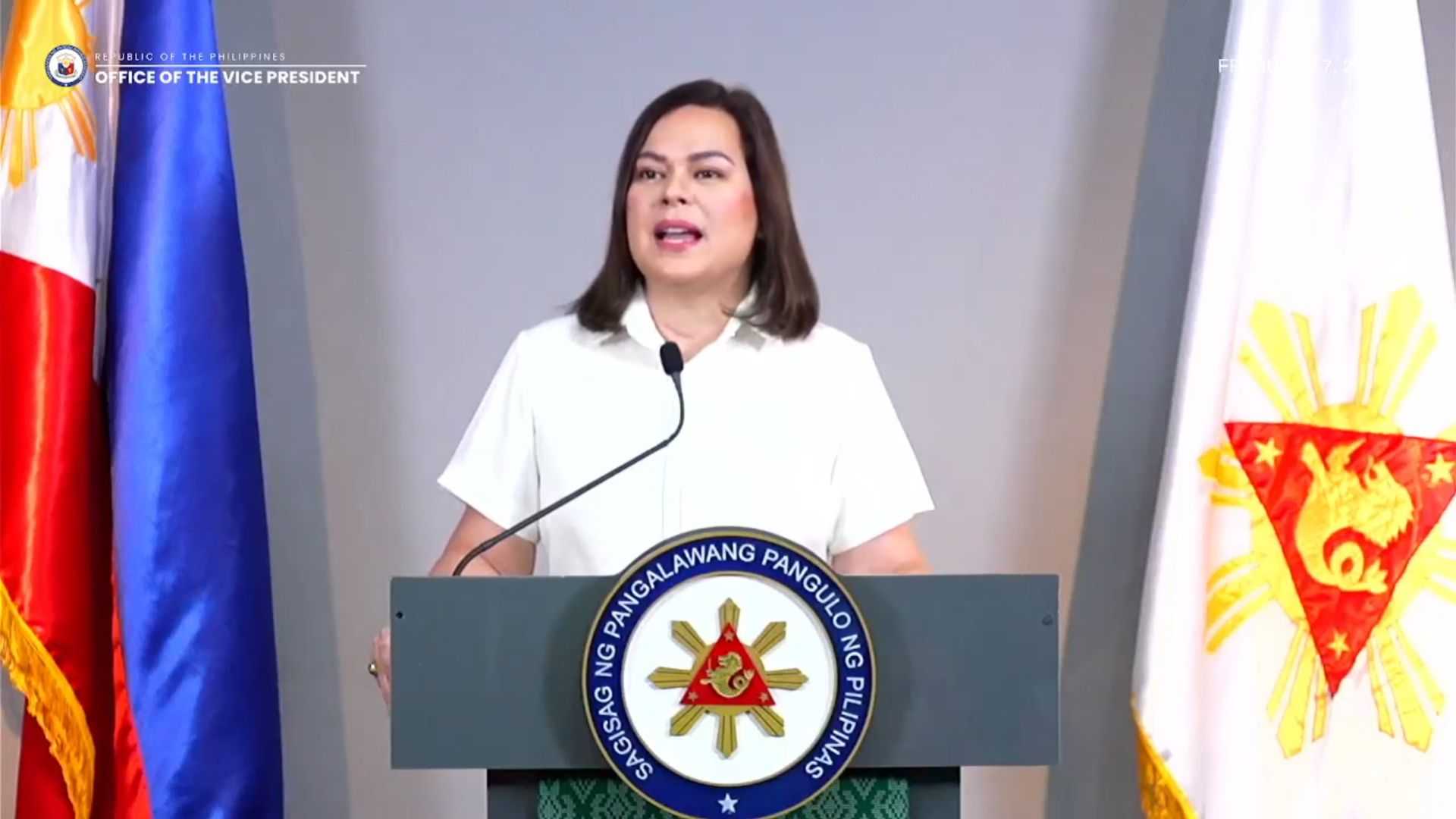 VP Sara urges supporters to prioritize work, business over joining rallies due to rising living cost
