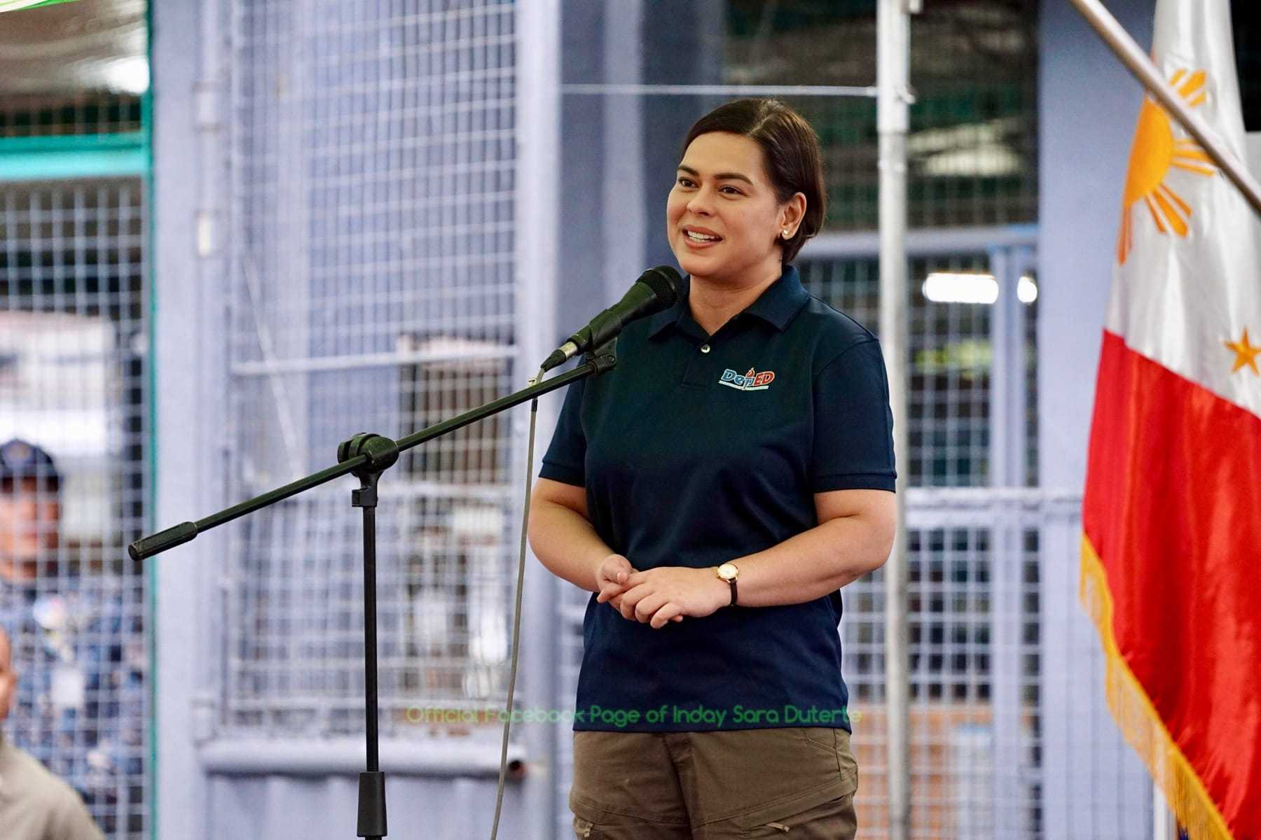 VP Duterte cautions public vs. scammers who use her name