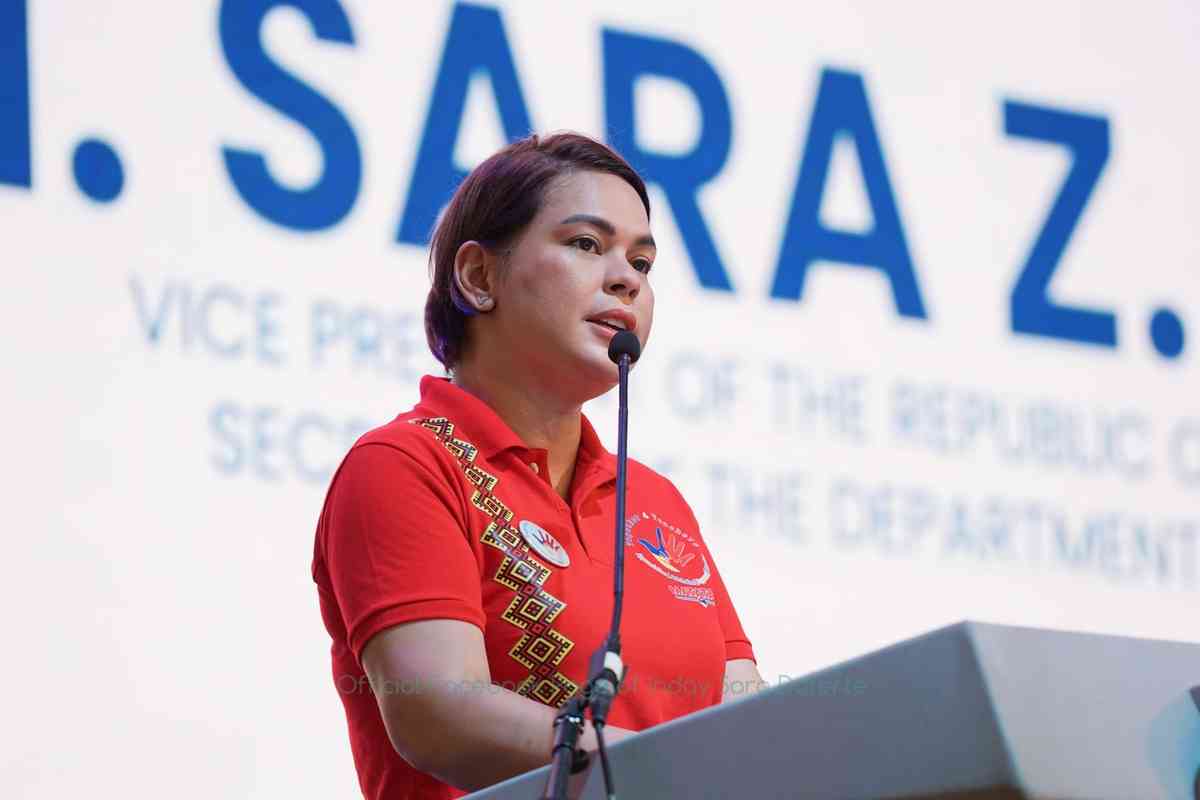 VP Duterte again defends confidential funds: "Ang kumokontra sa confidential funds ay kumokontra sa kapayapaan"