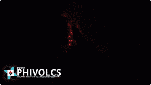 PHILVOCS: Weak lava effusion spotted from Mayon volcano