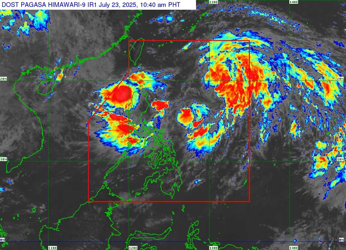 #EmongPH develops into a Tropical Depression; #DantePH intensifies into a Tropical Storm