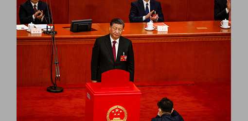 Xi clinches third presidential term amid host of challenges