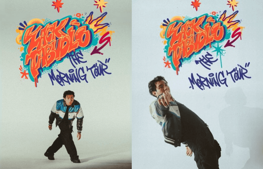 Zack Tabudlo’s “The Morning Tour!” to happen in Singapore next year