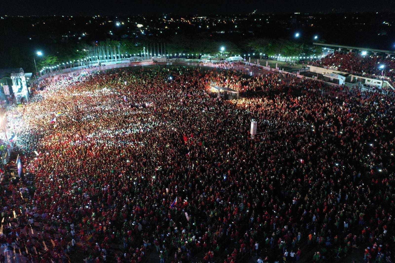 Remulla Pictures Rally 120K supporters attended Cavite’s UniTeam Rally – Gov. Remulla